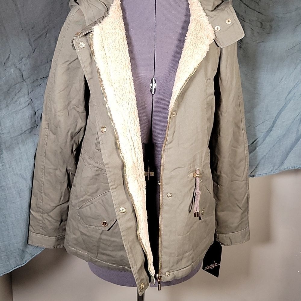 Collection B Juniors' Hooded Anorak Jacket - Picture 9 of 13